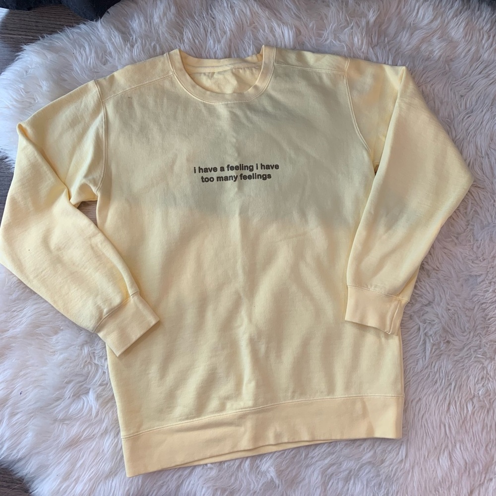 Coal N Terry ‘Feelings’ Crewneck